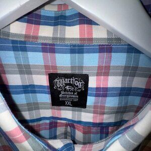 Britches of Georgetowne Warthog Men Size XXL Short Sleeve Shirt VNTG